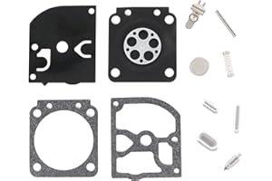 HURI Carburateur Reparation Kit Joint Membrane pour STIHL Walbro 017 MS170 018 MS180 Tronçonneuse # Zama RB-66