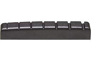 GRAPHTECH Graph tech Black Tusq XL PT-6748-00 - Capotasto per Schecter a 7 corde, 48 x 6 mm