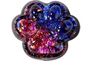 BOXOB Jouet à Presser en Forme de Patte de Chat, Kawaii Soft Sensoriel Jouet Squishy Chat Nouveauté Amusante Mignon Anti-Stress en Forme Patte d'animal pour Enfants Adolescents Adultes