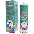 PARTY TIME - 30 Pieces Disposable Helium Party Kit Helium Gas Cylinder Party Kit Helium Balloon Tank Filler Party Kit - Create Memorable Celebrations with Helium Cylinder Balloon Solution