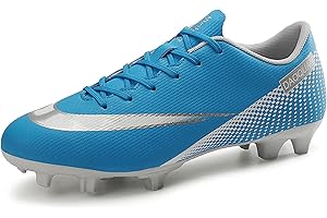 VTASQ Scarpe da calcio per ragazzi Scarpe da calcio per bambini Atletica Scarpe da allenamento Tacchetti Scarpe da calcio per adolescenti Scarpe da calcio all'aperto Ragazze Sneakers Traspiranti