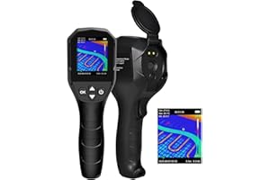 GOYERRNES Telecamera termica portatile YXI96, risoluzione IR 96 × 96, -20 °C ~ 550 °C, frequenza fotogrammi 25 Hz, termometro industriale IP54 con scheda SD e certificazione CE