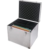HMF 14812-02 Aluminium File for Hanging Folders DIN A4 41 x 33 x 36 cm