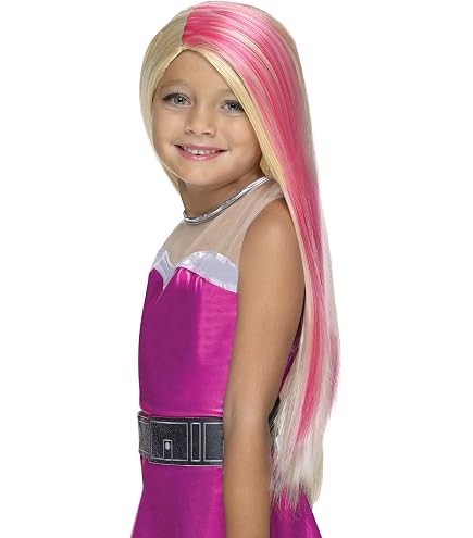 Widmann - Perruque Hannah Blonde Pour Enfant - Cheveux Longs Synthétiques - Carnaval, Déguisement - Taille Unique