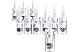 Snadi - Cartouche d'Aiguilles de 36 Broches pour Dermapen M5 M7 N2 et E30 | Pack de 10 | Compatible uniquement avec Dr. Pen | Aiguille en Acier Chirurgical | Pour Restaurer Cheveux et Peau