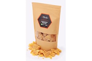 èMiele - Scaglie di Pura Cera d'api 400 gr, Biologica, Italiana, Prodotta dai Nostri alveari a conduzione Naturale e Sostenibile, Ideale per Cosmetici, Panni di Cera Alimentari e Candele.