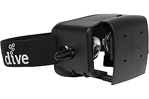 DIVE BY DUROVIS Durovis Dive 5 - Virtual Reality Headset - VR-Set für 3D-Games, Filme, Videos, Apps aus Google Play und iTunes-Store - für Android- und iOS-Smartphones: Apple / Samsung / LG / Sony / Huawei / HTC