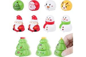 DIYASY 10 Pack Christmas Pull-Back Cars, Mini Christmas Racing Vehicles for Christmas Cracker Fillers, Stocking Stuffers & Party Favors