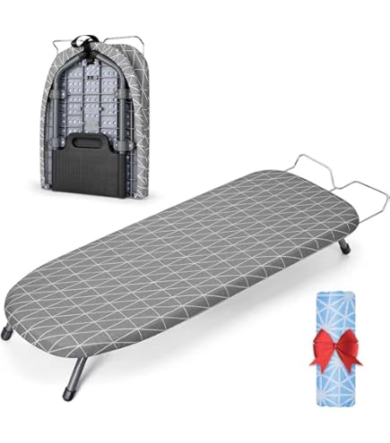 Asse Da Stiro Portatile STIROSVELTO In Legno - Piegevole Per Viaggi, Finitura Ciliegio - Foto 7