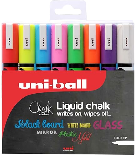 Pentel Yellow Wet Erase Chalk Marker Pens Metal Glass Plastic Stone