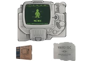 FANATTIK Fallout Pip-Boy Limited Edition Lenticular Ingot – Special Numbered Metal Collectible Vault-Tec Merchandise – Officially Licensed (5000 worldwide)