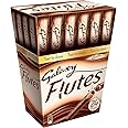 M-Ved Galaxy Flutes Chocolate Wafer Sticks, 24 Count, Tear to Share Pack