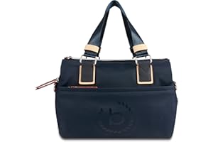 bugatti Ladies Lido - Damen-Handtasche mit RFID Fach, navy blau