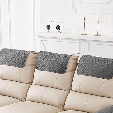 VanderHOME Copripoltrona Relax Reclinabile 1-Pezzo Copertura Fodera per Poltrona,Coprisedile Poltrona Reclinabile Relax Elasticizzato con Tasche,Fodera per Divano,Protezione per Mobili beige