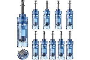 CHARME PRINCESSE 10 Stück Microneedling Nadeln 42 Pins Ersatz Dermapen Nadeln Microneedling Pen Nadelpatronen Micro Nadeln Kartuschen für Derma-Pen A8S/M8S/A9 mit Bajonett Port EN47-10-42P