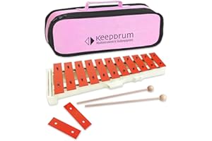 Sonor SG Glockenspiel Sopran + keepdrum Tasche Pink