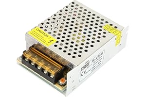 FAFEICY 5V DC 10W/25W Fuente de alimentación conmutada, Fuente de alimentación conmutada Convertidor de voltaje del controlador para pantalla(5V 5A)