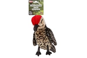 Animal Instincts Forest Friends Jouet couineur en Peluche Douce et Confortable pour Chiot Pic Walter Taille L