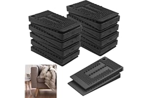 Girihe 20 PCS Flexible Plastic Wedges, Furniture Levellers, Non-Slip Plastic Building Wedges for Levelling Home Restaurant Use Waterproof Stackable