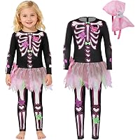 Amscan Kids Peppa Pig Skeleton Halloween Fancy Dress Costume - Giochi e