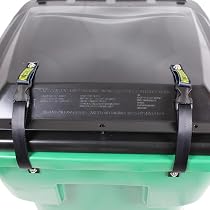 KOMOHOM Bear & Raccoon Proof Trash Can Lock - Adjustable Metal Strap, Enhanced Security For Outdoor Bins - View #9