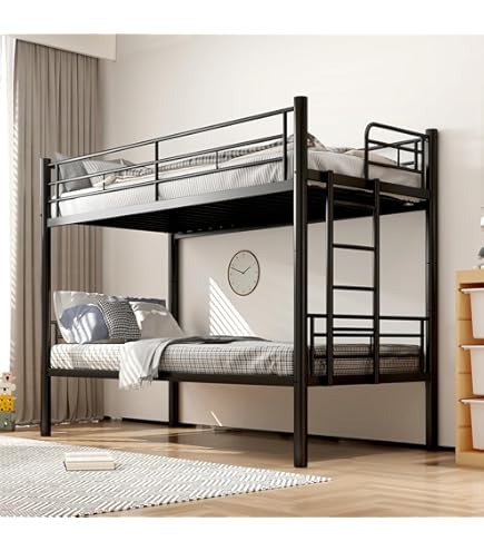 Stapelbed voor kinderen 90 x 200 cm, met veiligheidshekken, tafel