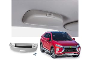 RUIYA Eclipse Cross/Outlander/Outlander Sport Brillenetui Sonnenbrillenhalter Auto Innenraum Auto Brillenhalter (Grau)