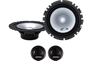 Alpine SXE-1750S Głośniki Samochodowe, Czarny/Szary, 17 cali