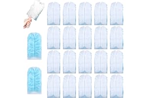 TAIXING 22 sztuki wkładu uzupełniającego do miotełki Swiffer - elektromagnetyczne wkłady jednorazowe do kurzu, sierści zwierząt, brudu, samochodu (20 pojedynczych + 2 podwójne, bez uchwytu/trzonu)