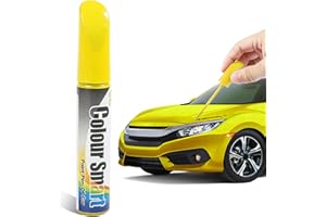 Xibao Auto Lackstift,Auto Lack Reparatur,Kratzerentferner Autolack Stift,Kratzer Reparaturstift,Kratzer Leicht zu Entfernen und zu Reparieren,Geeignet für die Meisten Autos,Lastwagen,Pickups (Gelb)