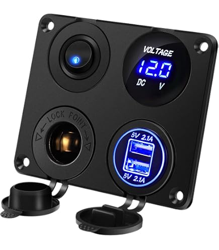 Compteur Vitesse GPS Numérique – 85mm, IP67, 12/24V – ODO 999999km, TRIP, SOG 600km/h – Bateau, Voiture, Moto – Antenne 3m