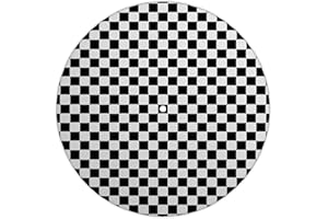GERD KOCH KONZEPT & HANDELS GMBH Next Ferry - Slipmat - SKA Checkers - Plattenspieler Matte aus Filz - Slipmats für Dj's - Plattentellerauflage für alle Plattenspieler Turntables - gedruckt in Deutschland