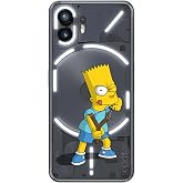 Senada Nothing Phone 2 ile Uyumlu Kılıf Resimli Desenli Silikon CRDSimpsonKarakters250