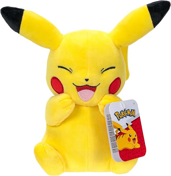 Pokémon PKW3080-20cm Plüsch - Pikachu, offizielles Plüsch - 1