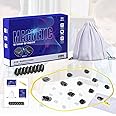 CENXI Magnetic Chess Game Board,Multiplayer Magnet Chess Game,Portable Table Top Magnetic Battle Chess with Storage Bag Board Games for Family Kids Party Games