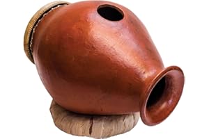 Terré Urdu Clay Drum, head on the side