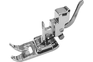 ZICKZACKNAEHMASCHINE Zick Zack Fuß Normal Nähfuß Standardfuß + Nähfußhalter für Necchi 559 Nähmaschine