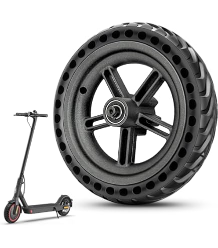 Pneu De Scooter électrique En Caoutchouc Solide De 8,5 Pouces, Roue