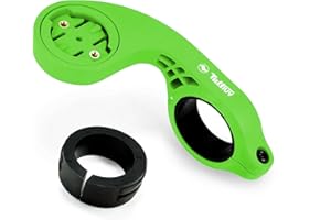 TUFF LUV Prämie Lenkerhalterung/Halterung Out-Front Für ALLE Garmin Edge/Plus/Explore/Touring [Grün]