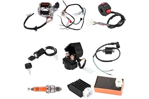 CDI Tändspole, Tändstift 50 70 90 Ledningssats CDI ATV Elstarter QUAD