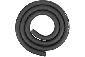 VIN BEAUTY Tube d'isolation de tuyau en mousse, isolation de tuyau en mousse pour tuyaux, protection contre le gel et protection des bords tranchants, 0,6 cm ID x 0,95 cm THK x 1,8 m