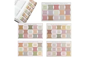 HABNI 75 Autocollants Laminés Bible Tabs Rose Gris Bible Journaling Accessory With 66 Bible Index Tabs And 9 Blank Tabs Nouveau Testament Avec Des Onglets Bibliques Laminé