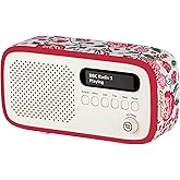 VQ Retro Mini Portable Dab Radio with Bluetooth Speaker and Aux - Dab+ ...