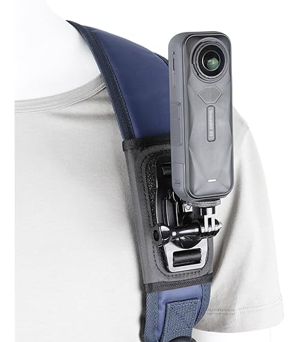 BRDRC Rucksackhalterung Für Insta360 - Universal Action Cam Halterung