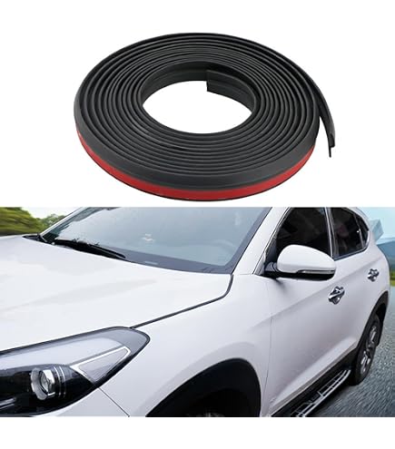 Unbranded Hood Bonnet Rubber Seal – Fits Honda Civic 2016-2019, OEM 74146-TBA-A01 (Clip-On)