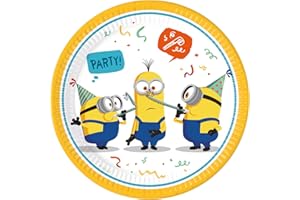 PROCOS Folat 93457P Talerze FSC Minions 23cm - 8 sztuk