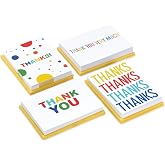 Hallmark Teşekk&uuml;r Kartı &Ccedil;eşitliliği, Birincil Renkler (&Ccedil;ocuklar ve Yetişkinler i&ccedil;in 48 Teşekk&uuml;r Notu)