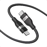 Anker Nano USB C to USB C Cable Fast Charging Softline, 6ft 240W Flexible Braided Cord, Type C to Type C Cable Fast Charging for iPhone 17 Series/