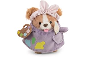 NICI Set av gosedjur, Spaniel Brushy, 8,5 x 6,5 x 10 cm, 8 cm, brun - 62905