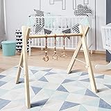 Vertbaudet Portique D Eveil En Bois Bois Tu Amazon Fr Jeux Et Jouets